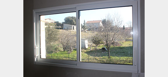 Fenetre coulissante ALU Blanc Fenêtre coulissante ALU Blanc